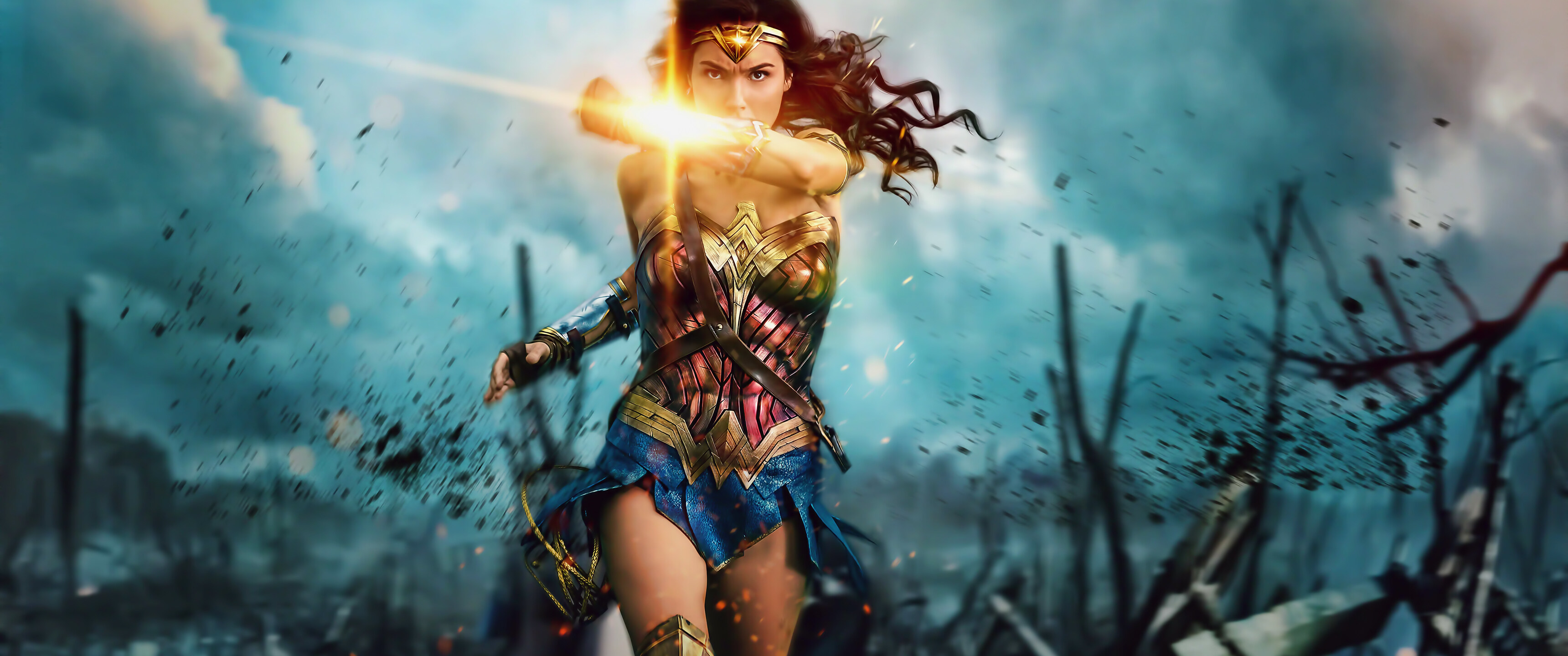 Wonder Woman 神奇女侠盖尔加朵3440x1440壁纸
