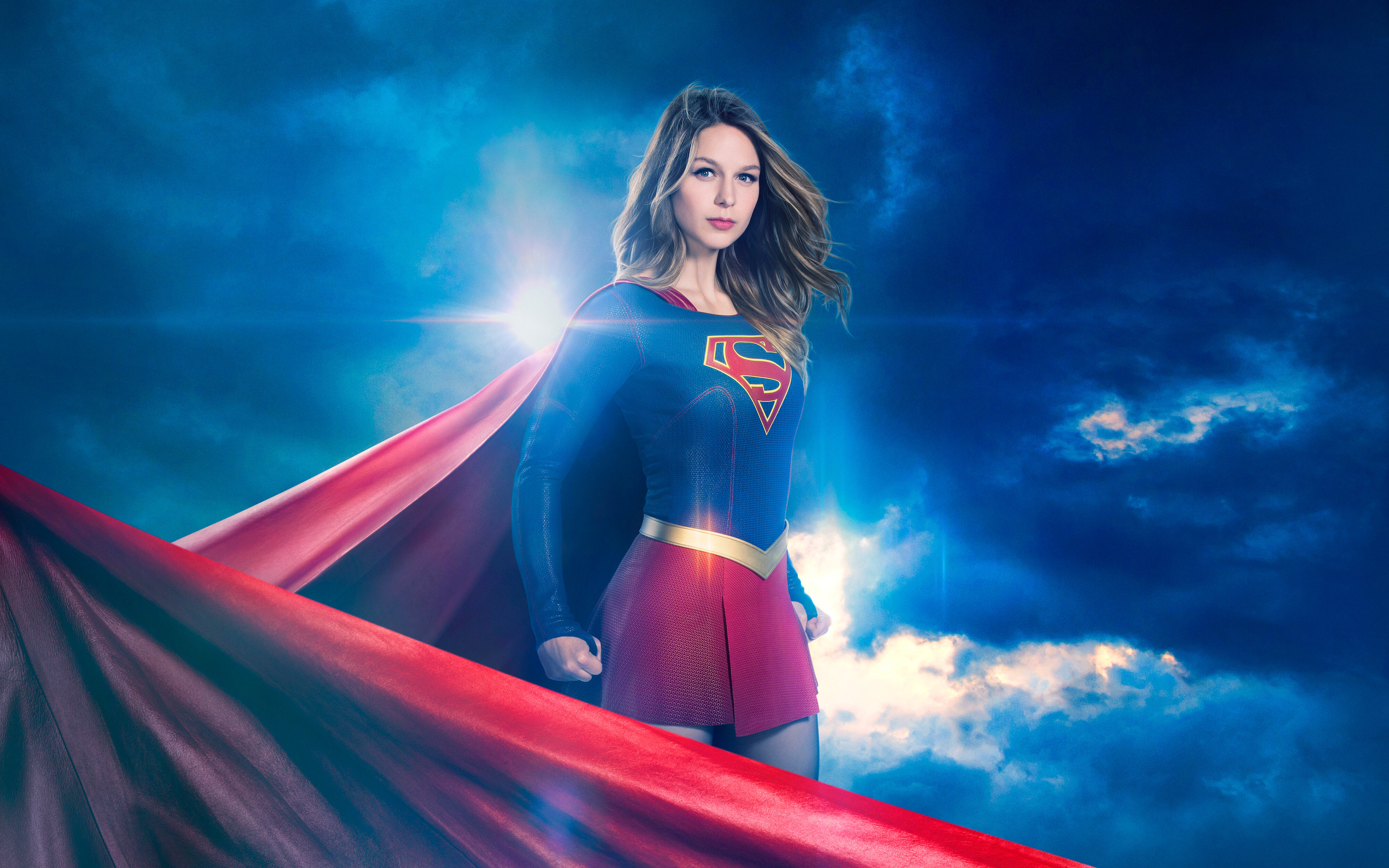 超级英雄Supergirl 4k壁纸