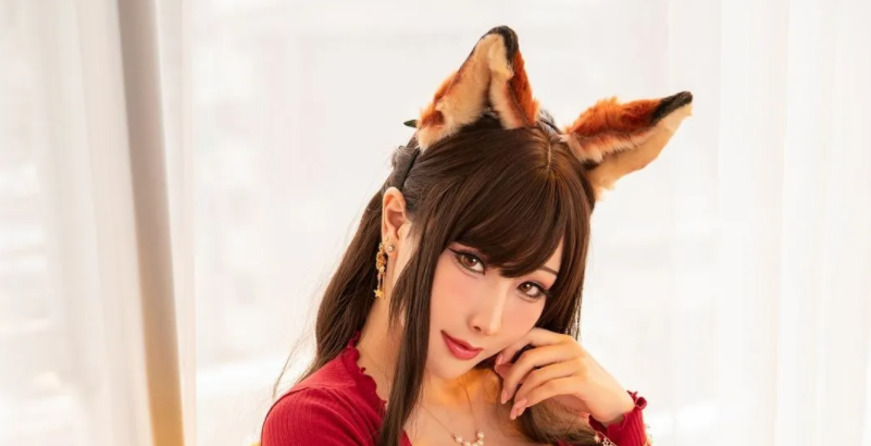 雨波HaneAme-宠物女友cosplay狐狸篇