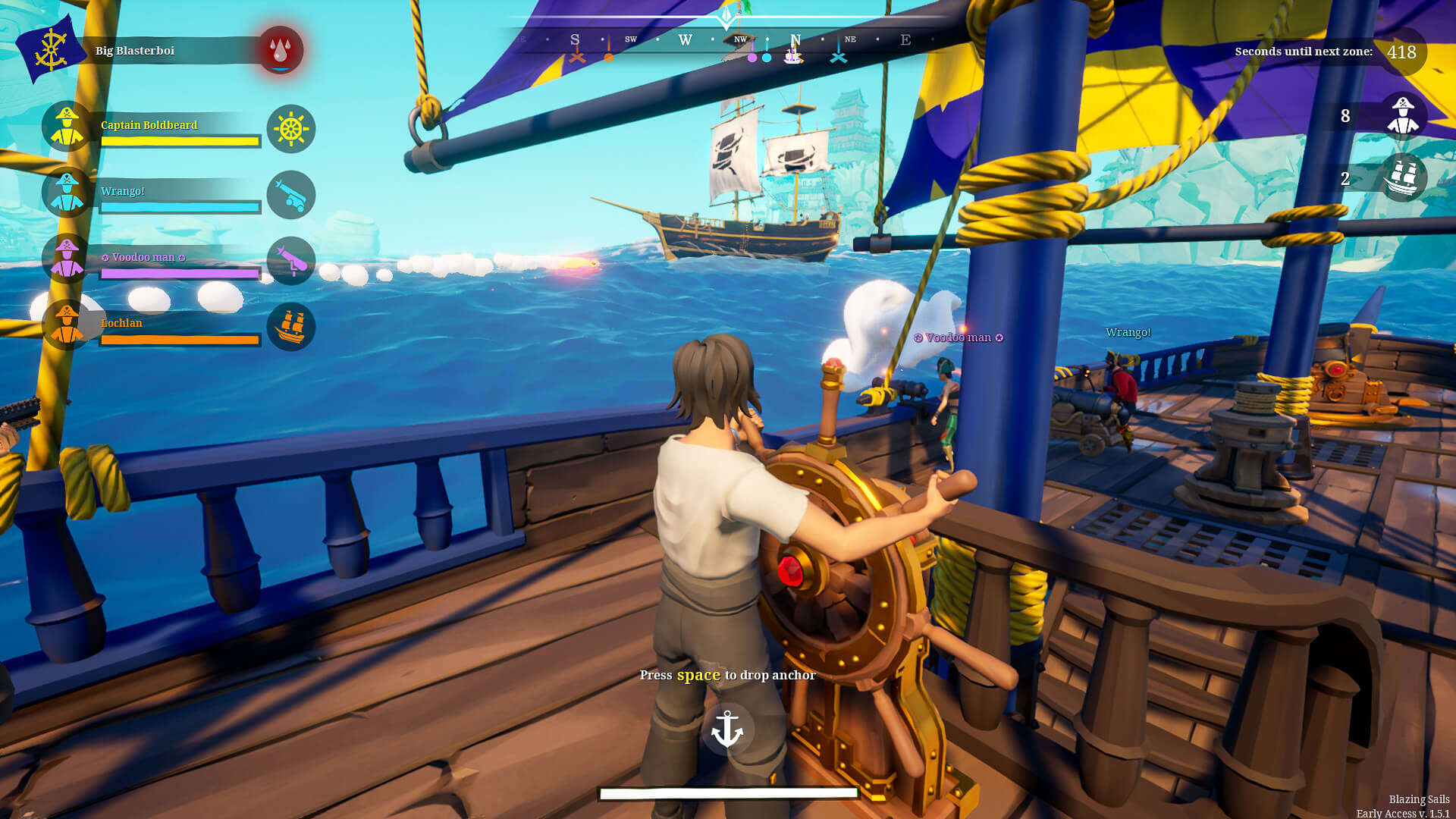 Epic免费领取《Blazing Sails（炽焰之帆）》游戏喜+1